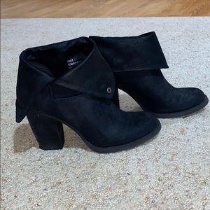 Sbicca Black Ankle Boots